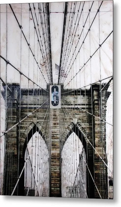 Brooklynn Cables - Metal Print