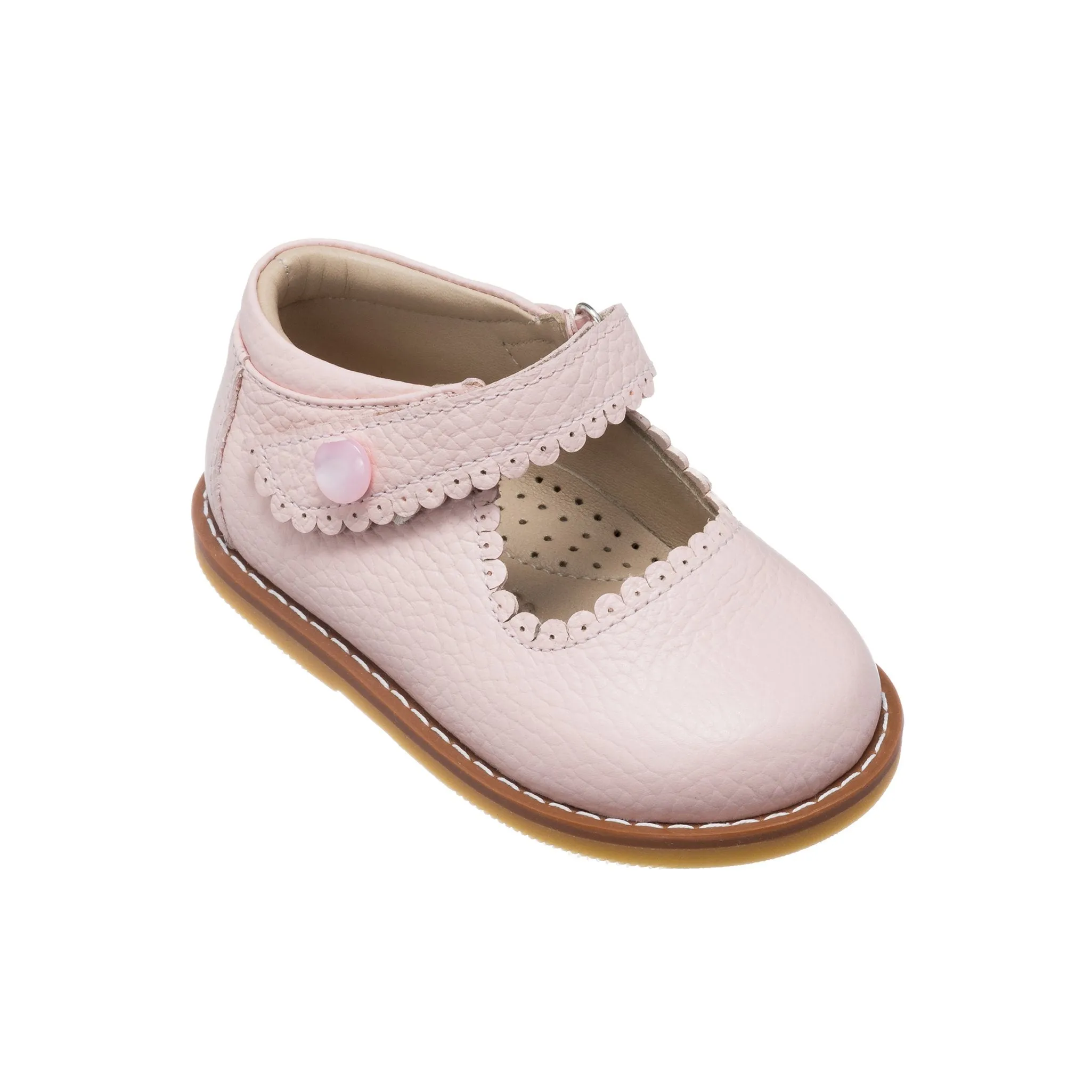 Elephantito Pink Textured Mary Jane (Toddler)
