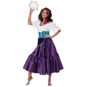 Enchanting Gypsy Fortune Teller Women  Costume