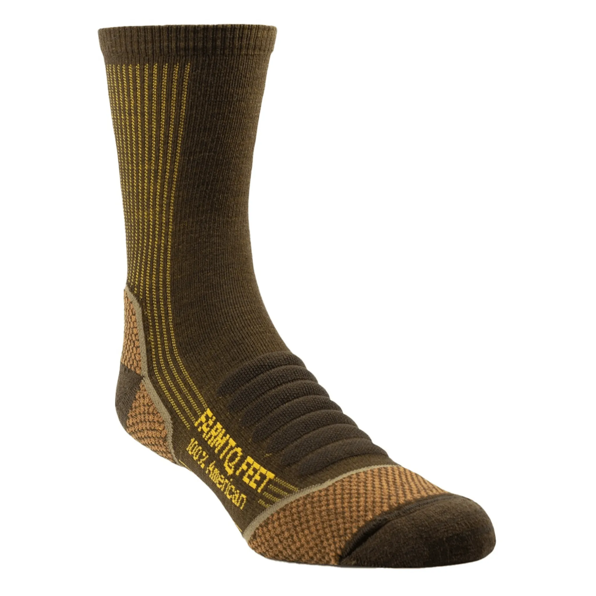 Farm to Feet Damascus Light Cushion 3/4 Crew Hiking Socks