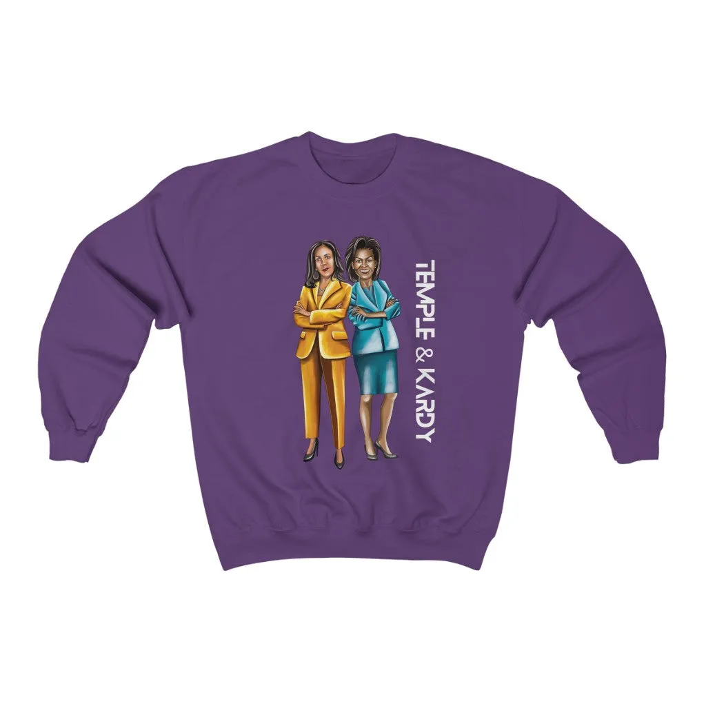 Michelle and Kamala T&K - (Unisex) Crewneck Sweatshirt