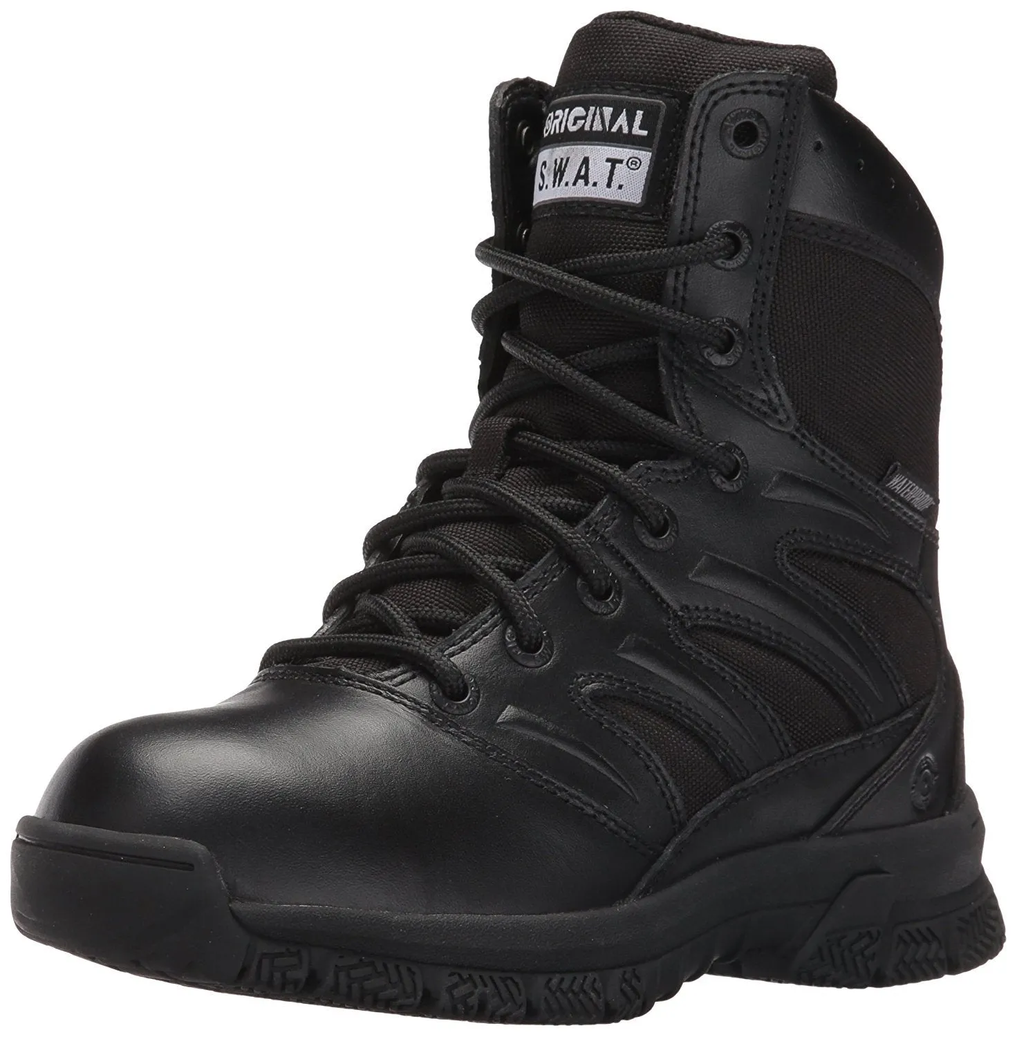 Original S.W.A.T. Men's Force 8" Wp Military and Tactical Boot - Black
