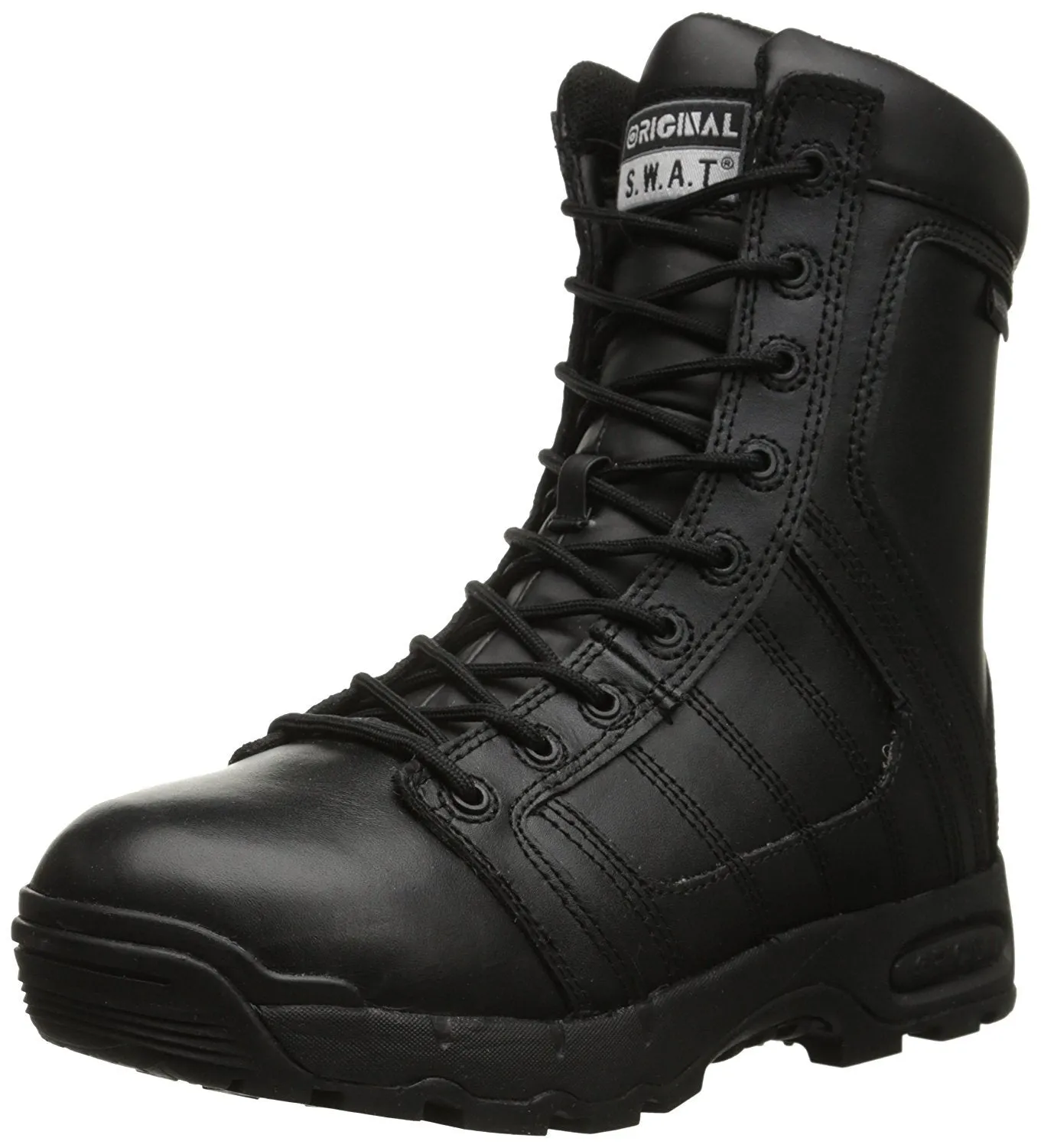 Original S.W.A.T. Men's Metro Air 9-Inch Waterproof Side-Zip Tactical Boot - Black