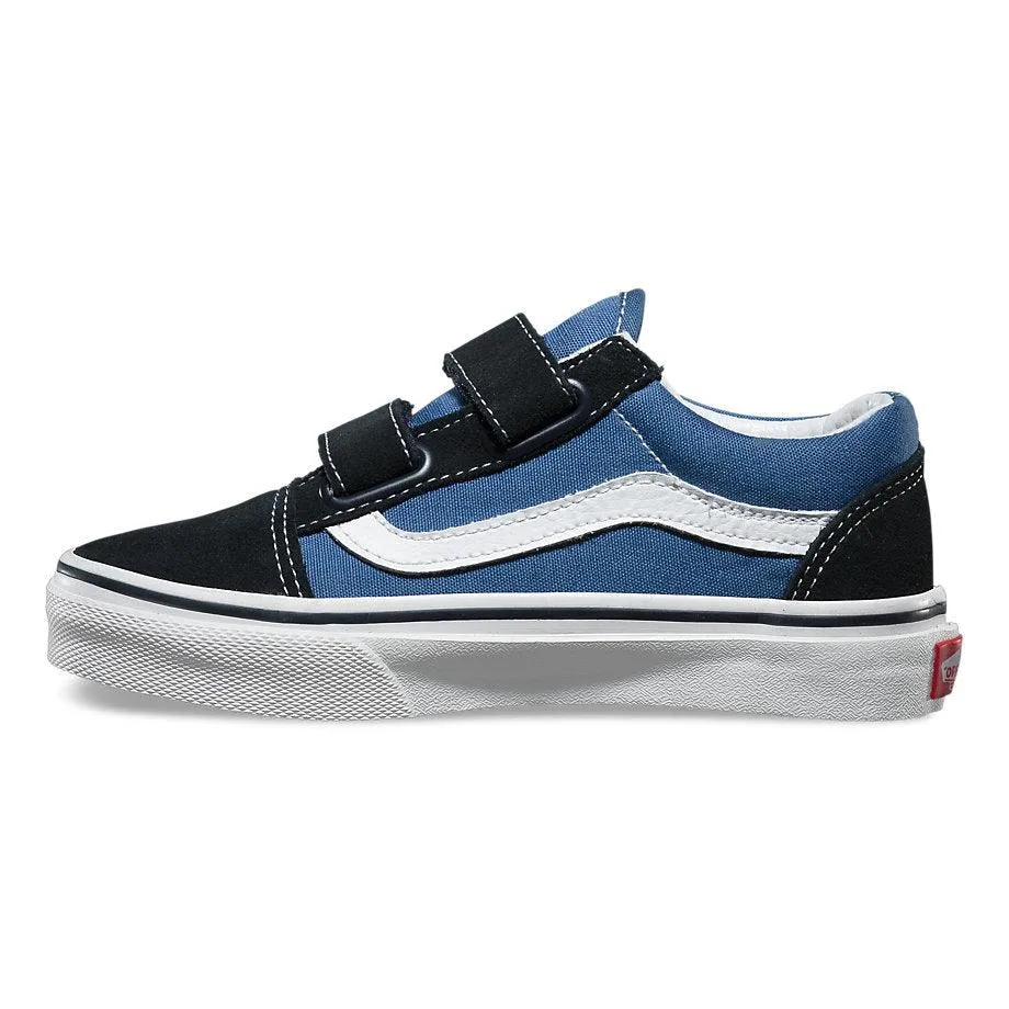 VANS Youth Old Skool V Navy/True White